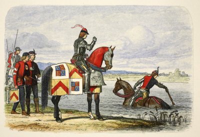 Buckingham finds the Severn impassable, 18 October 1483, from A Chronicle of England BC 55 to AD 1485, pub. London, 1863 by James William Edmund Doyle